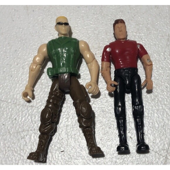 New Ray 1/18 Plastic Kubota Tractor  Action Figure only- Gi joe type body - Picture 1 of 3